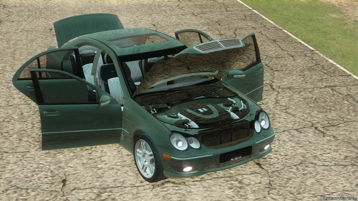 Mercedes-Benz C32 AMG W203 / GTA San Andreas