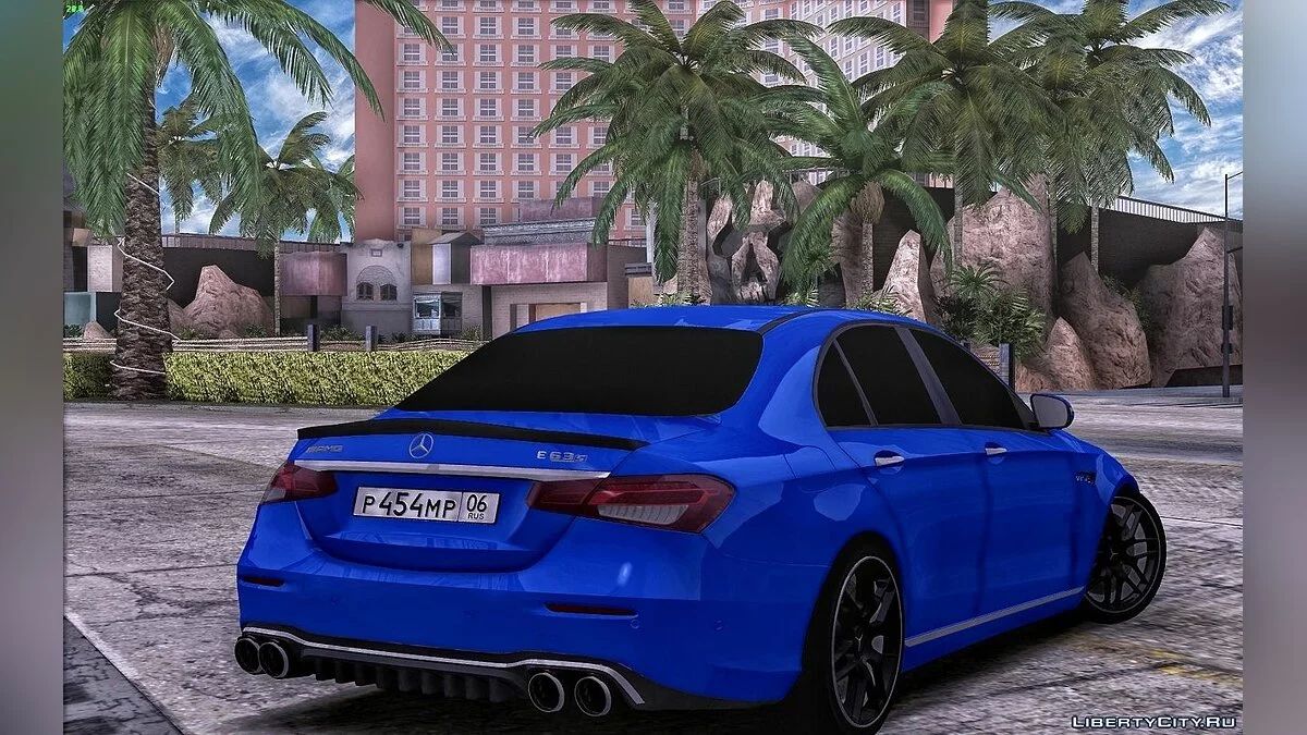 Mercedes-Benz E200  / GTA San Andreas