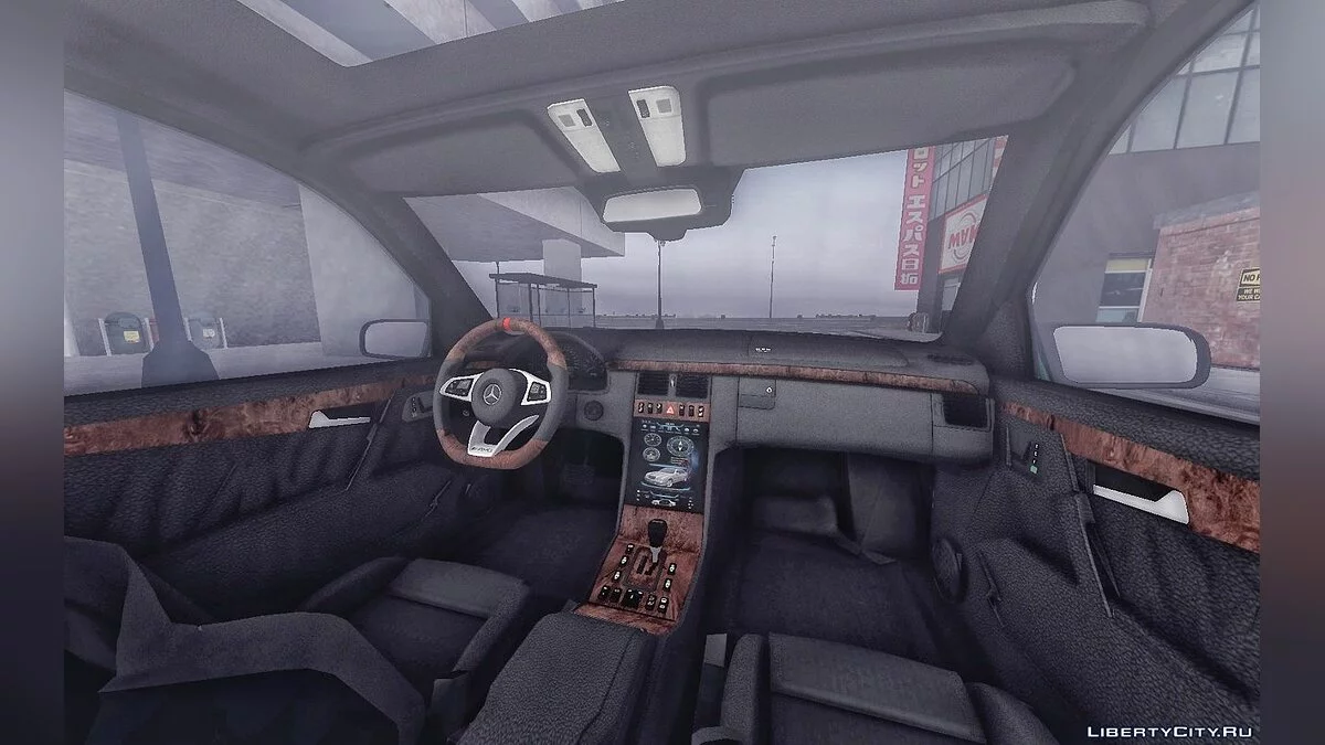 Mercedes-Benz E55 AMG Supercharged W210 / GTA San Andreas