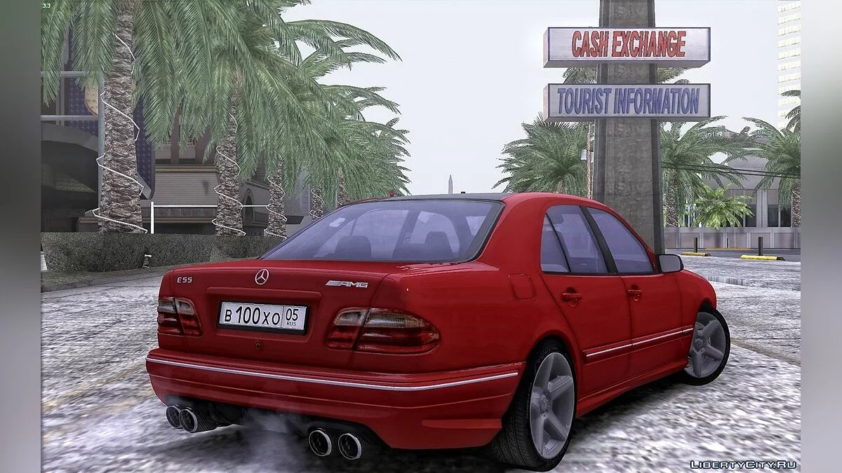 Mercedes-Benz E55 AMG Supercharged / GTA San Andreas