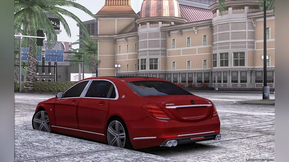 Mercedes-Benz W222 maybach S900 Rocket Brabus / GTA San Andreas