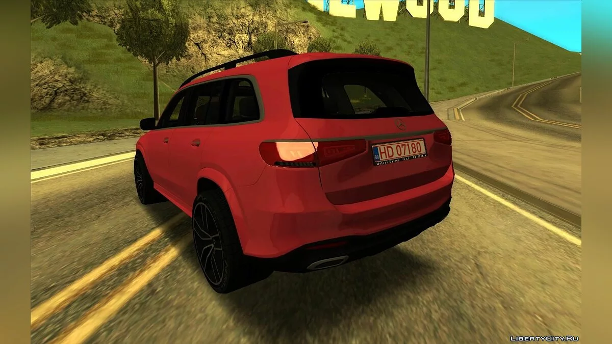 2020 Mercedes-Benz GLS Romanian Plates / GTA San Andreas