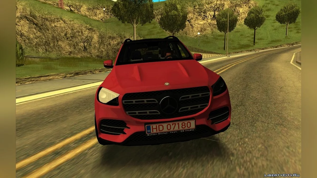 2020 Mercedes-Benz GLS Romanian Plates / GTA San Andreas