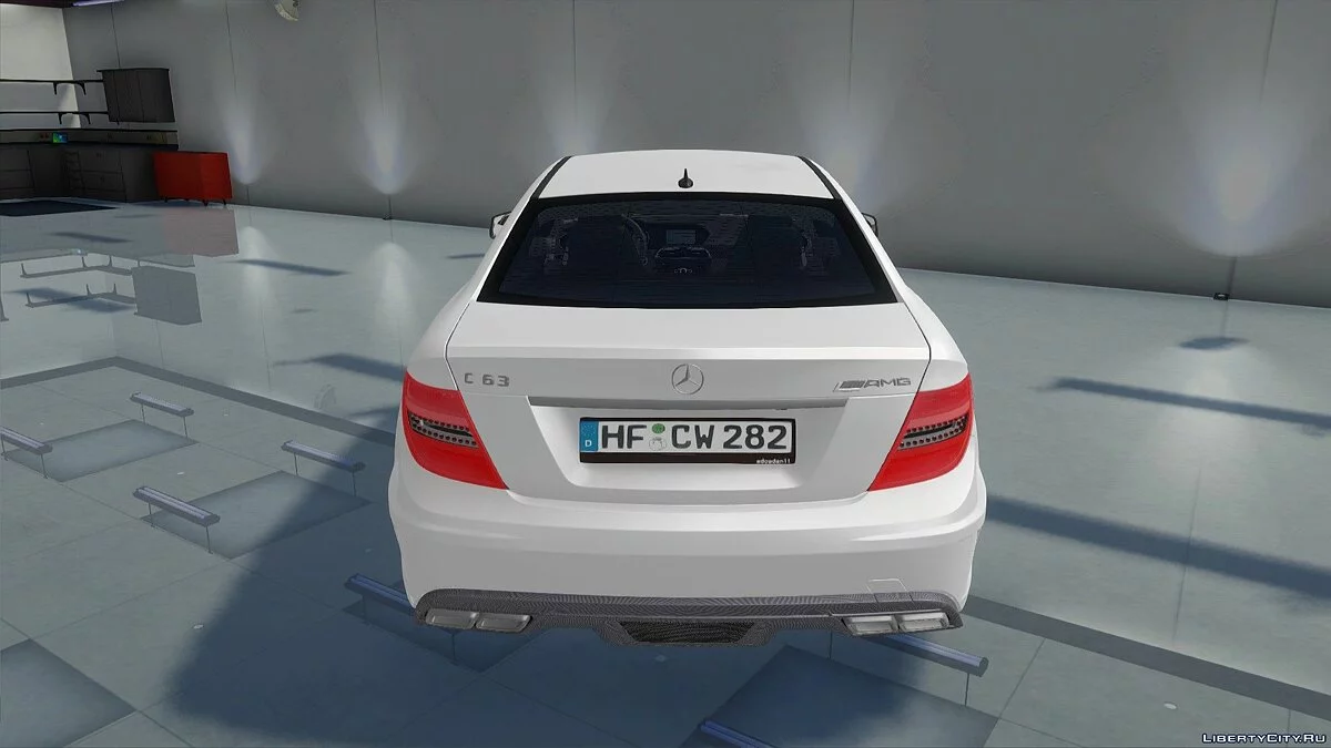 Mercedes-Benz C63 AMG Black Series 2012 / GTA San Andreas