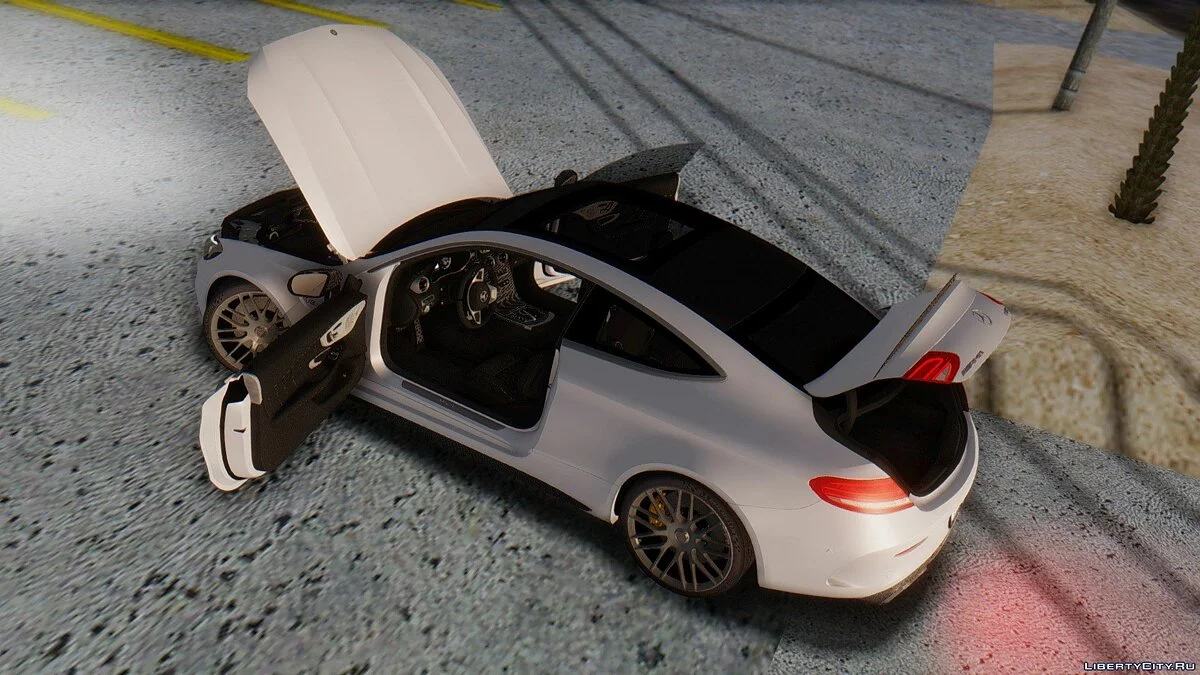 Mercedes-Benz C63 AMG Coupe / GTA San Andreas