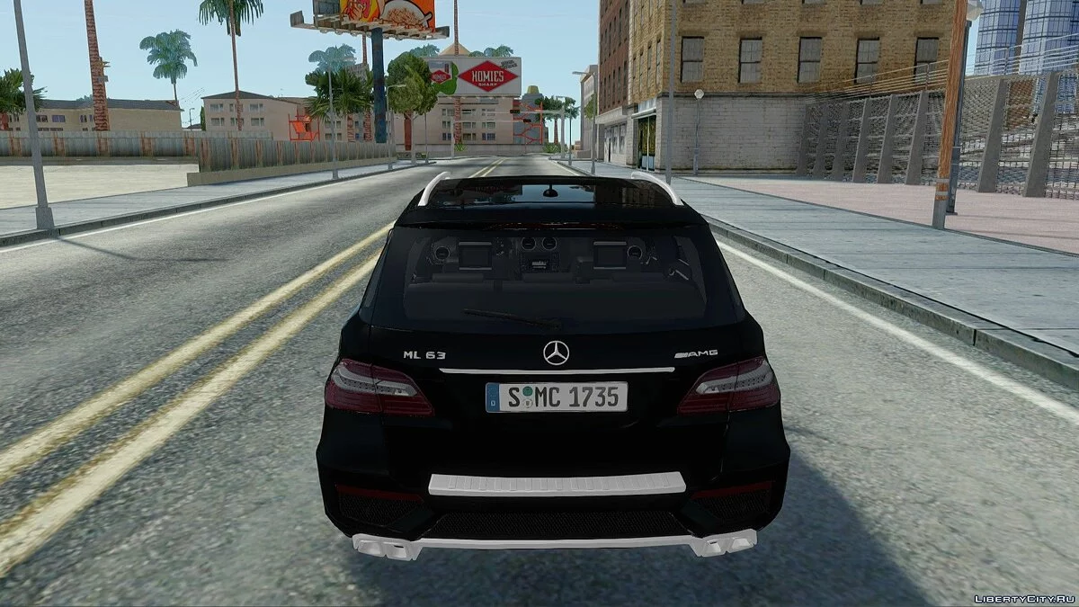 Mercedes-Benz ML 63 AMG 2014 / GTA San Andreas