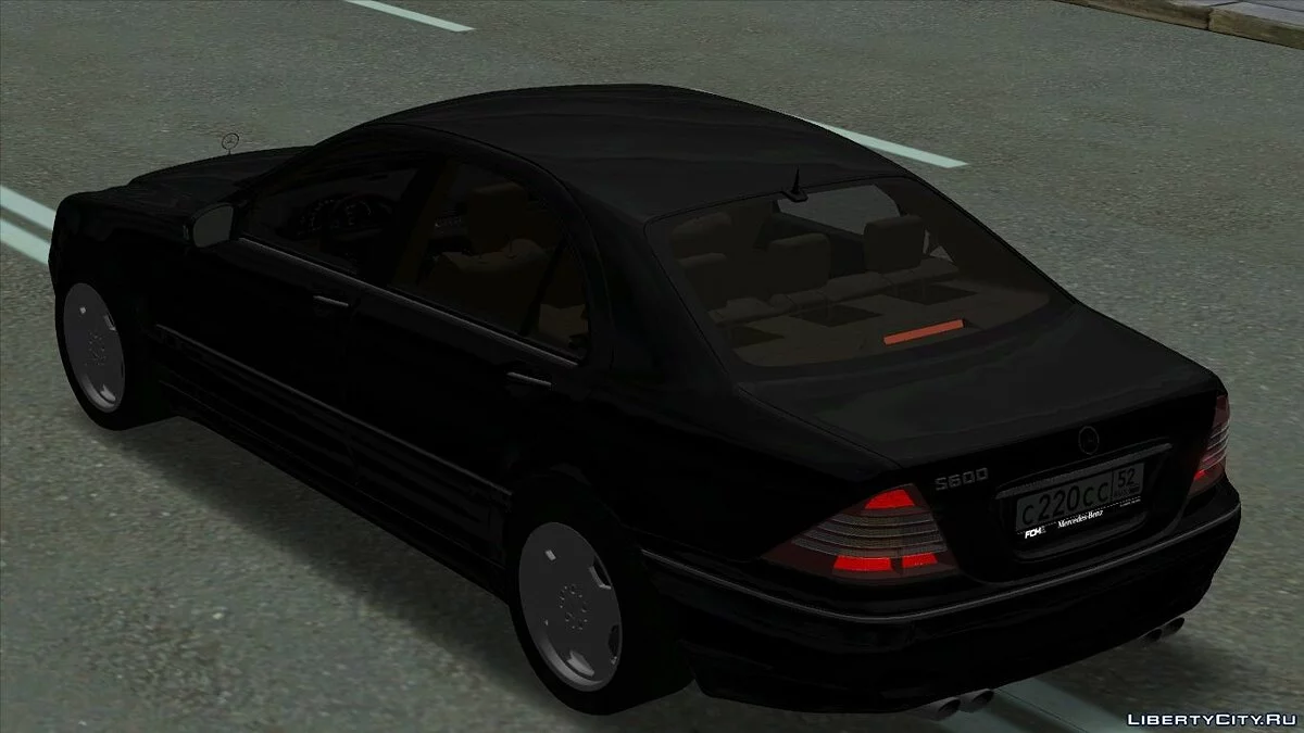 Mercedes-Benz s600 w220 / GTA San Andreas