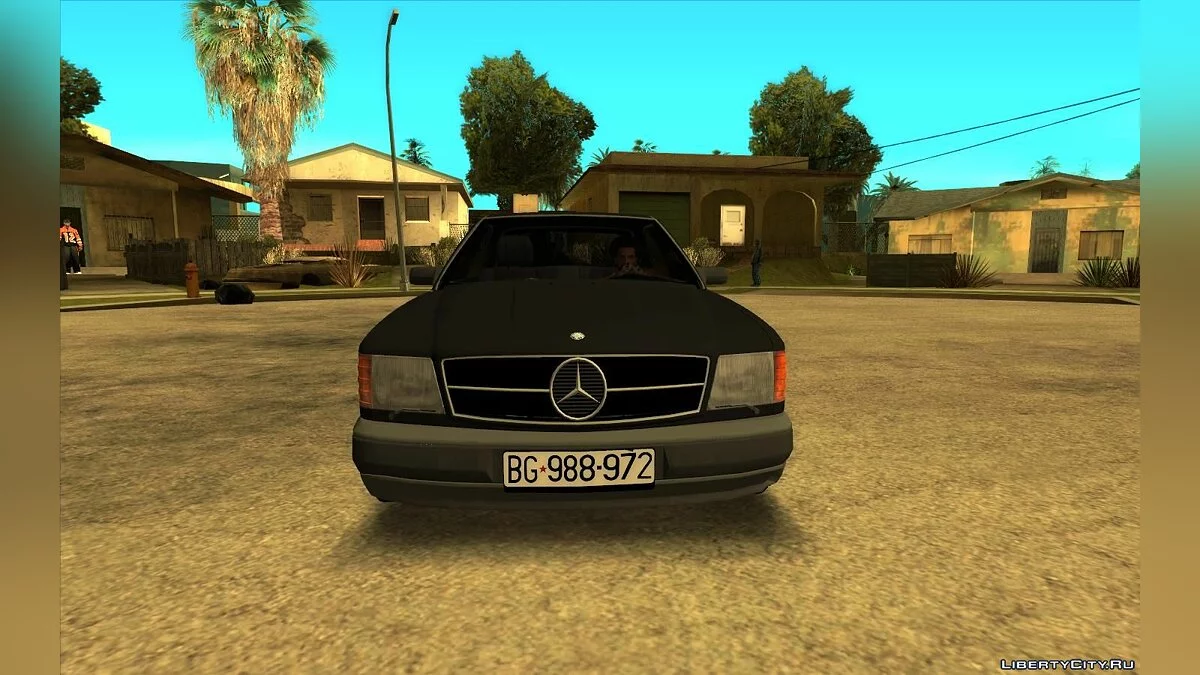Mercedes-Benz w126 Coupe / GTA San Andreas