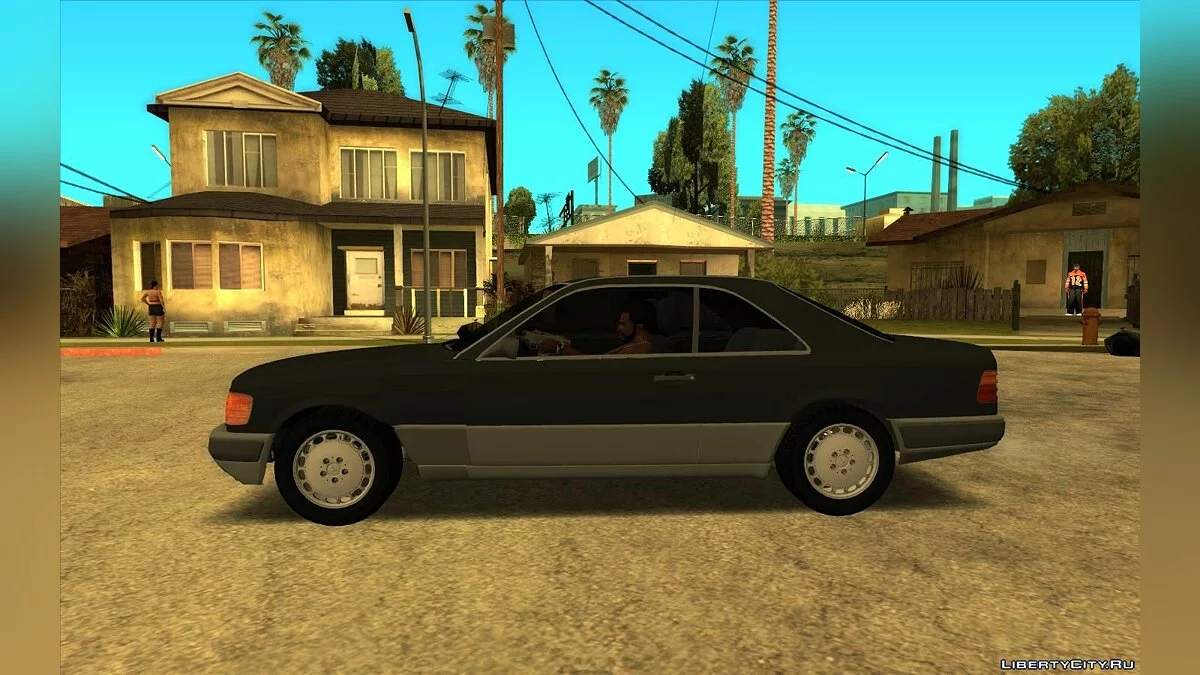 Mercedes-Benz w126 Coupe / GTA San Andreas