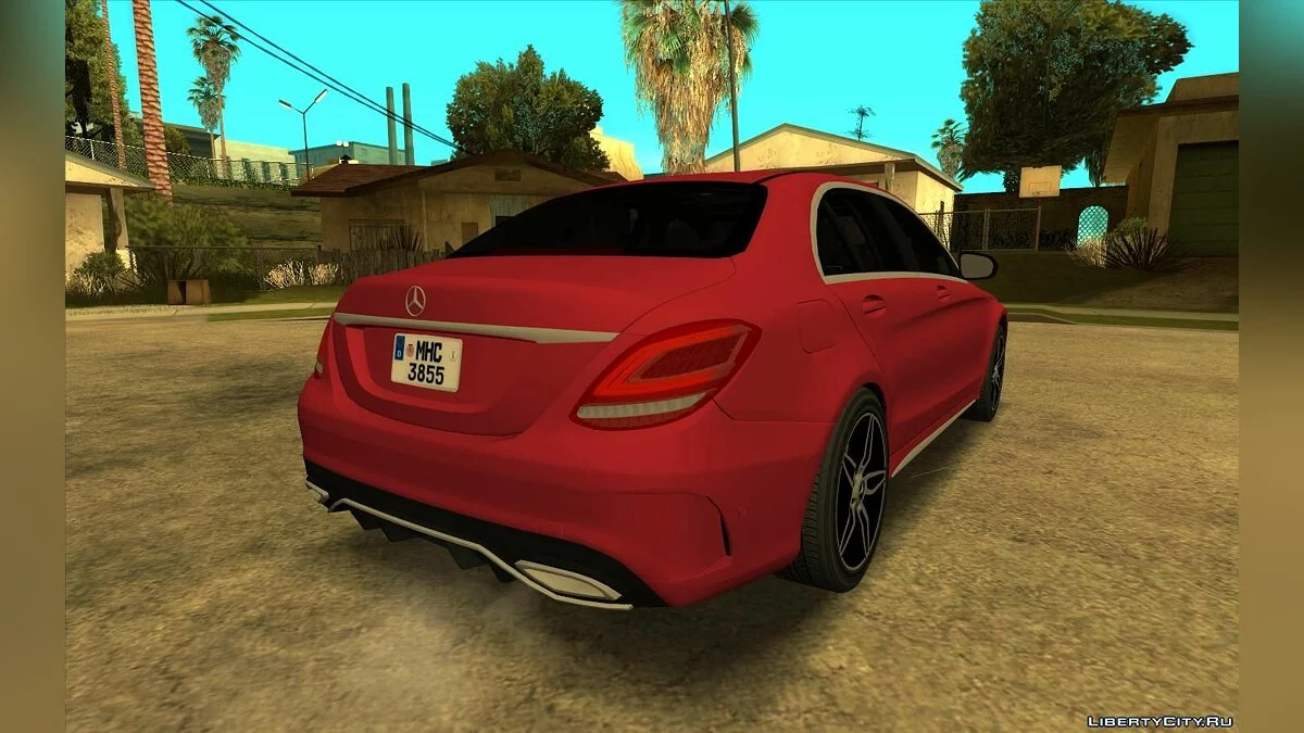 Mercedes-Benz C200 2020 / GTA San Andreas