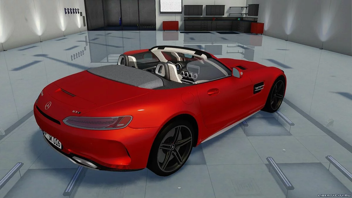 Mercedes-Benz GT-C Roadster без крыши / GTA San Andreas