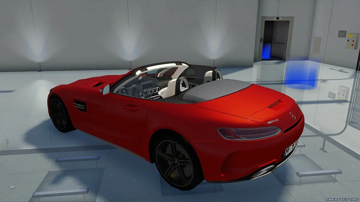 Mercedes-Benz GT-C Roadster без крыши / GTA San Andreas