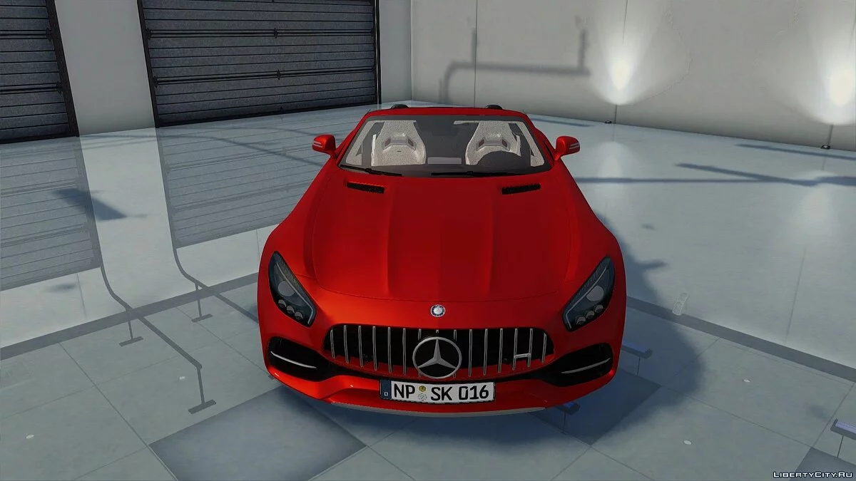 Mercedes-Benz GT-C Roadster без крыши / GTA San Andreas