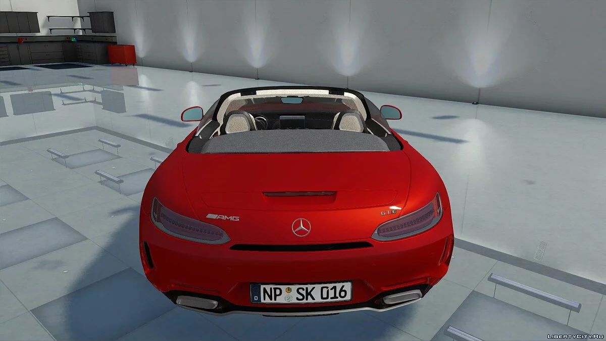 Mercedes-Benz GT-C Roadster без крыши / GTA San Andreas