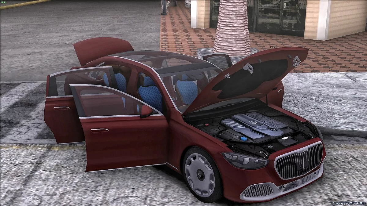 Mercedes-Benz S600 Maybach w223 / GTA San Andreas