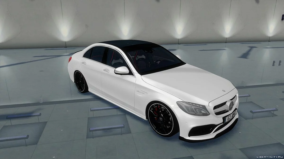 Mercedes-Benz С63 W205 / GTA San Andreas