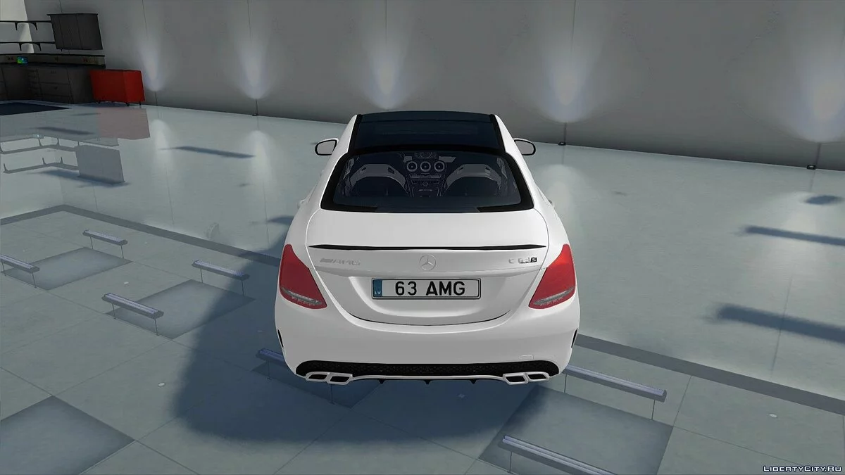 Mercedes-Benz С63 W205 / GTA San Andreas