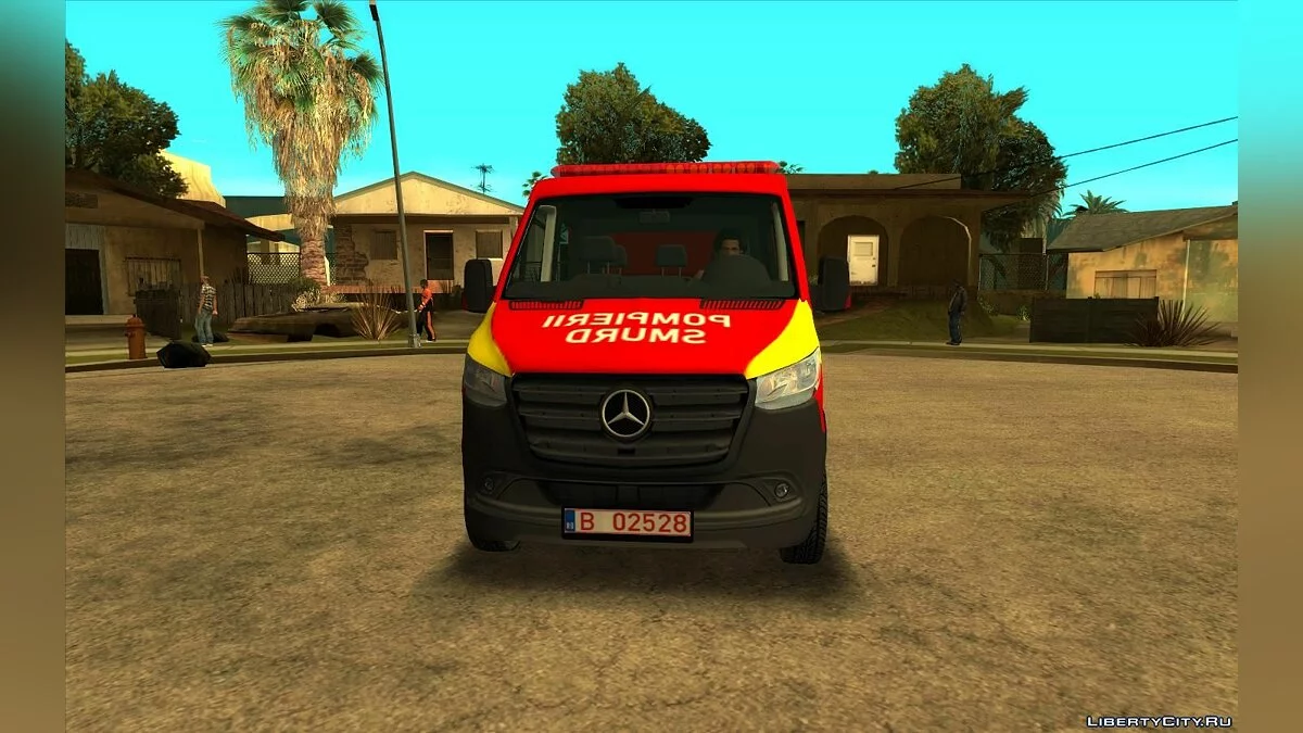 Mercedes-Benz Sprinter 2020 Descarcerare POMPIERII / GTA San Andreas
