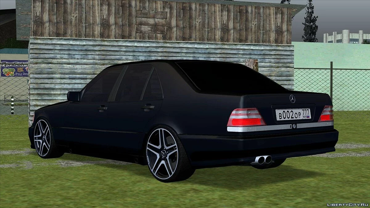 Mercedes-Benz W140 5.5 Kompressor / GTA San Andreas