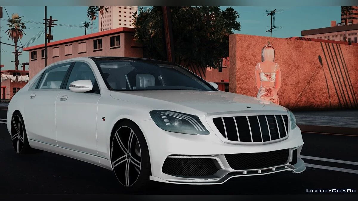 Mercedes-Maybach Brabus 900 Rocket / GTA San Andreas