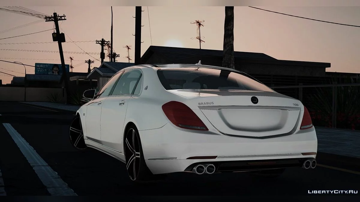 Mercedes-Maybach Brabus 900 Rocket / GTA San Andreas