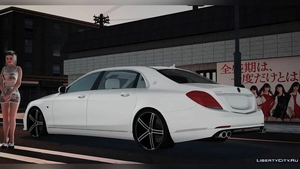 Mercedes-Maybach Brabus 900 Rocket / GTA San Andreas