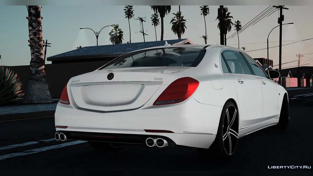 Mercedes-Maybach Brabus 900 Rocket / GTA San Andreas