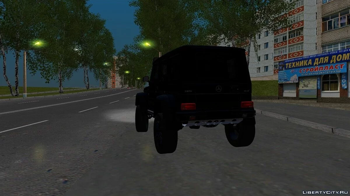 Гелик 4x4 G500 / GTA San Andreas