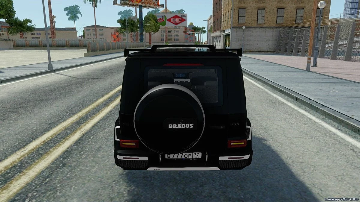 Mercedes-AMG Brabus G B40-700 Widestar W463 2018 / GTA San Andreas