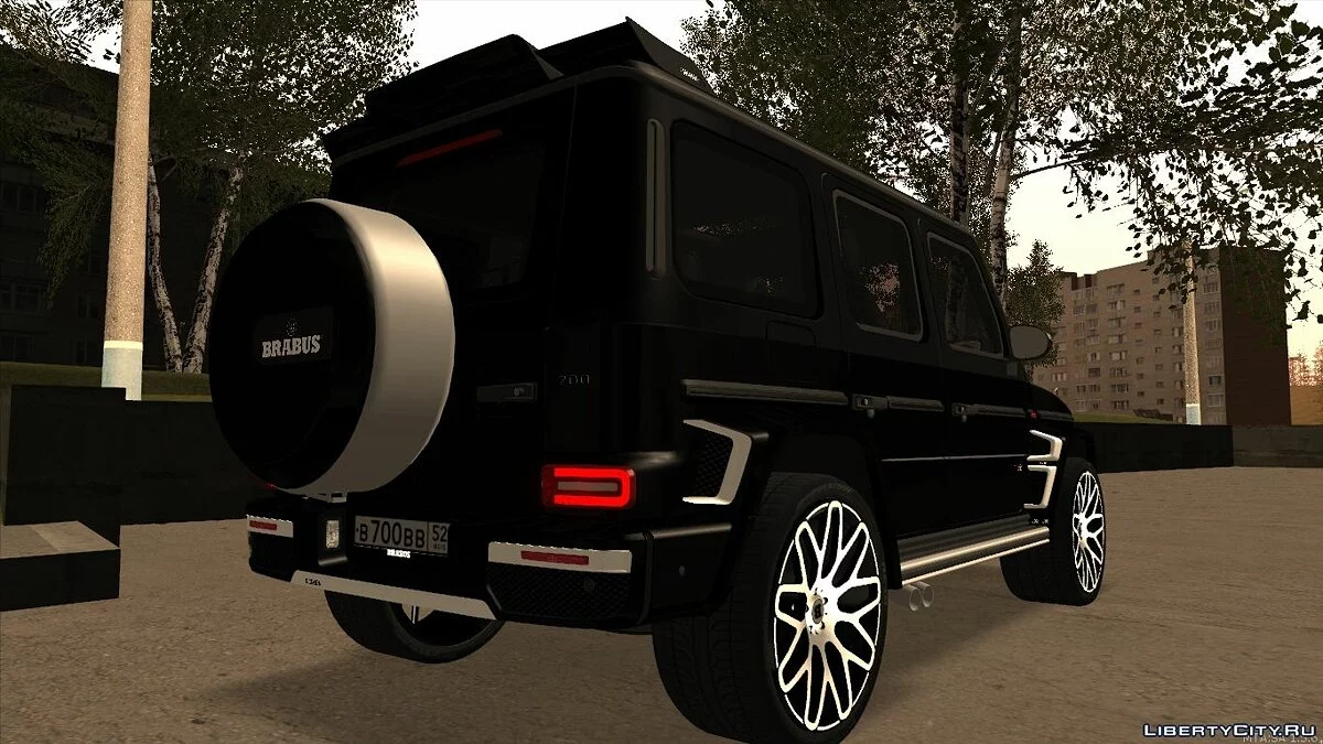 Mercedes-Benz Brabus G700 / GTA San Andreas