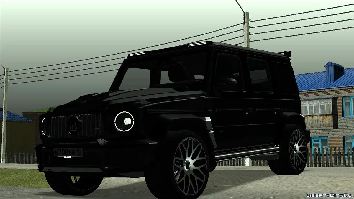 Mercedes-Benz Brabus G700 / GTA San Andreas