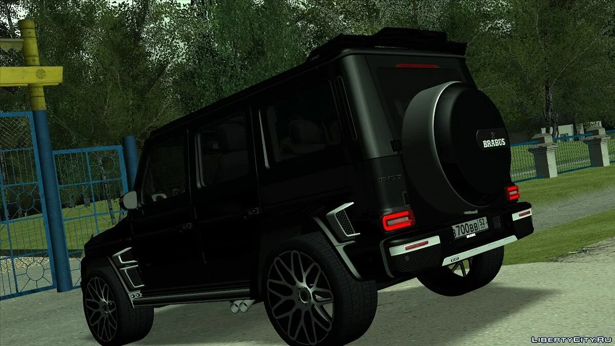 Mercedes-Benz Brabus G700 / GTA San Andreas