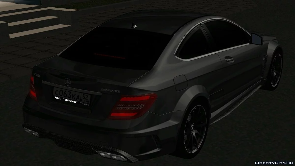 Mercedes-Benz C63 Coupe W204 / GTA San Andreas