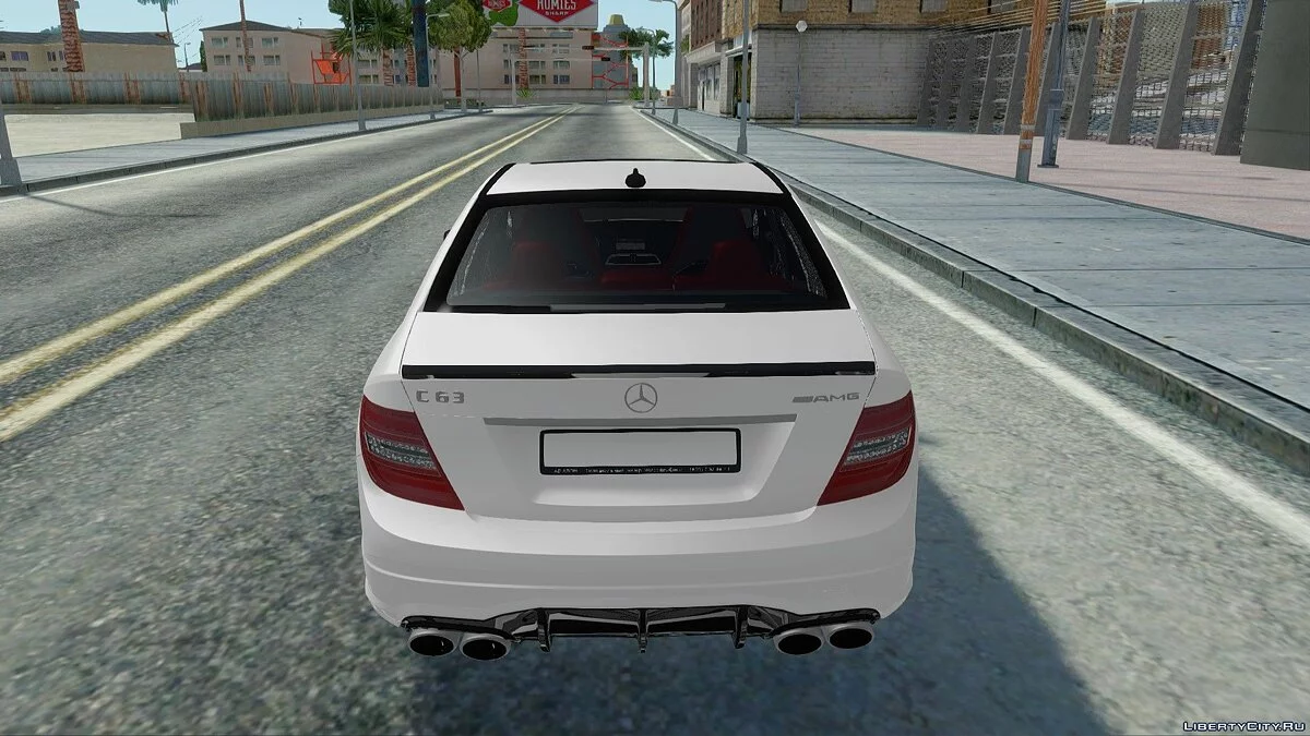 Mercedes-Benz C63 W204 / GTA San Andreas
