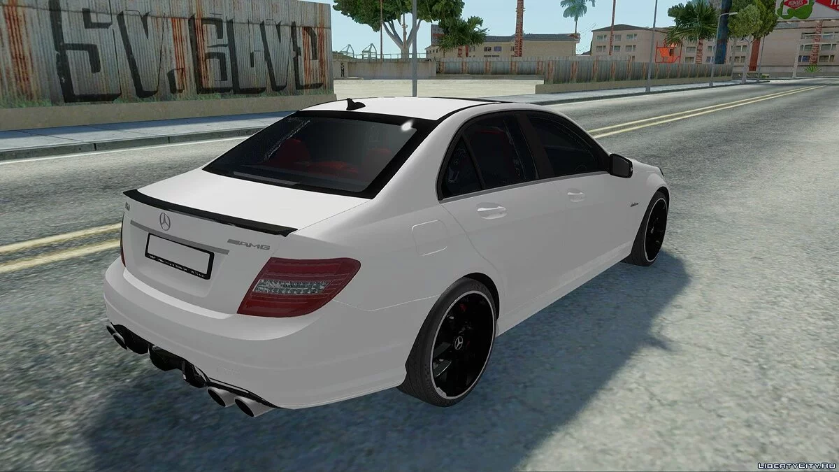 Mercedes-Benz C63 W204 / GTA San Andreas