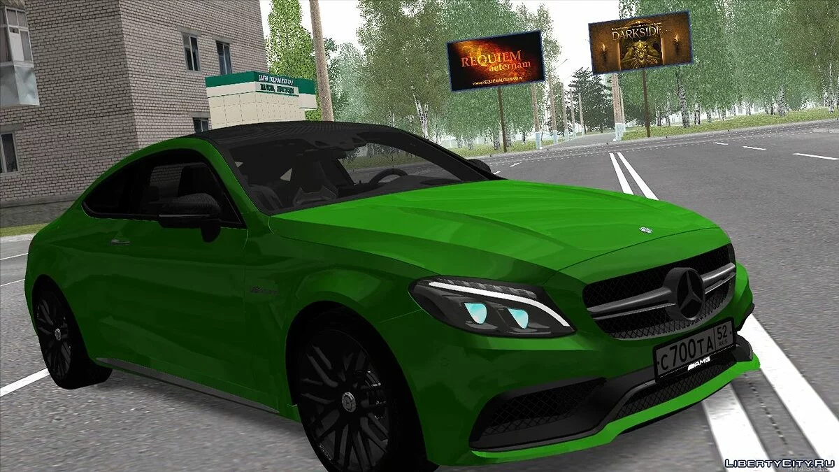 Mercedes-Benz C63 / GTA San Andreas