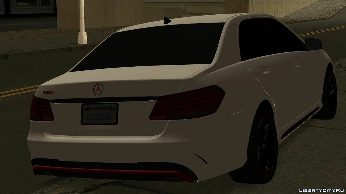 Mercedes-Benz E200 / GTA San Andreas
