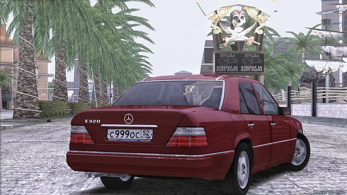 Mercedes-Benz E320 W124 / GTA San Andreas