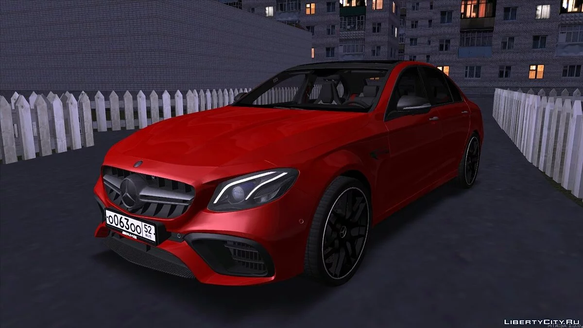Mercedes-Benz E63s AMG / GTA San Andreas
