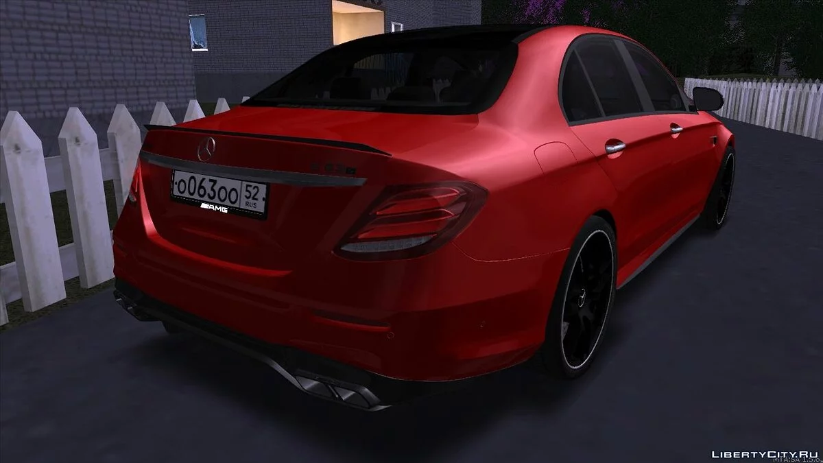 Mercedes-Benz E63s AMG / GTA San Andreas