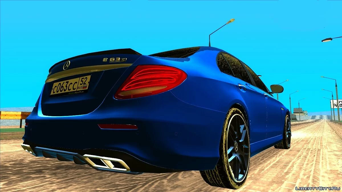 Mercedes-Benz E63S / GTA San Andreas