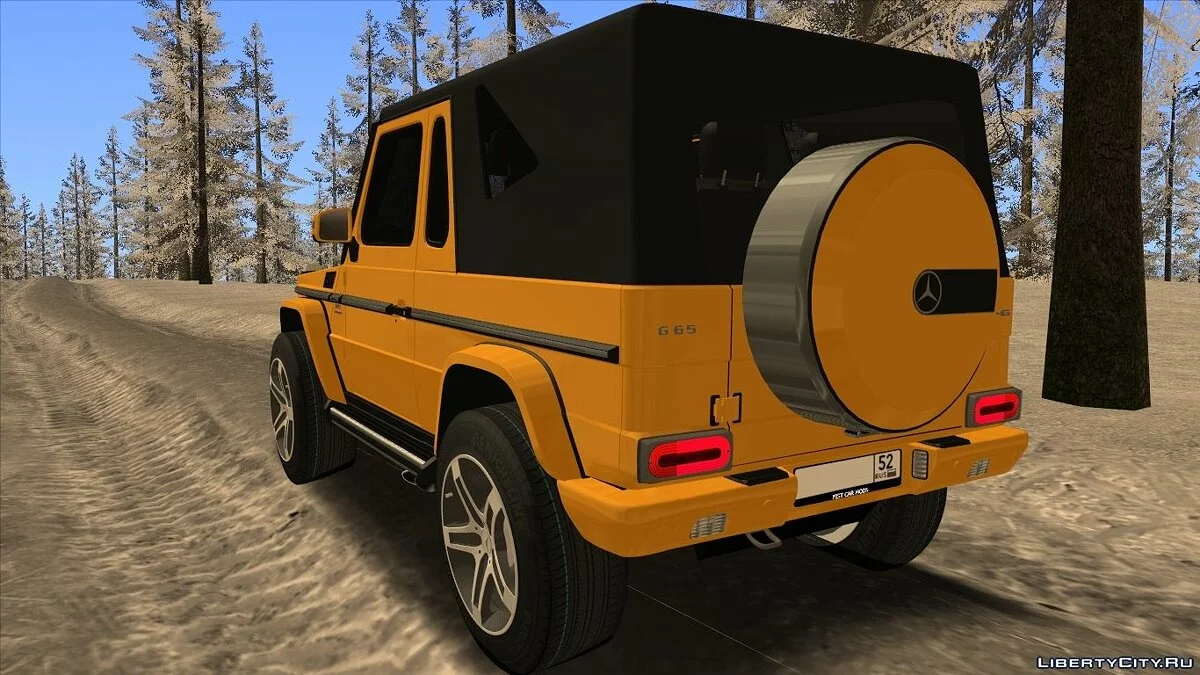 Mercedes-Benz G-класс — кабриолет / GTA San Andreas