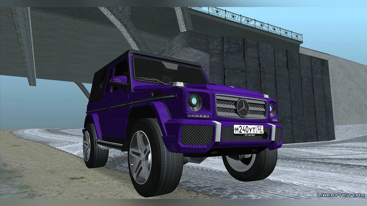 Mercedes-Benz G-класс — кабриолет / GTA San Andreas