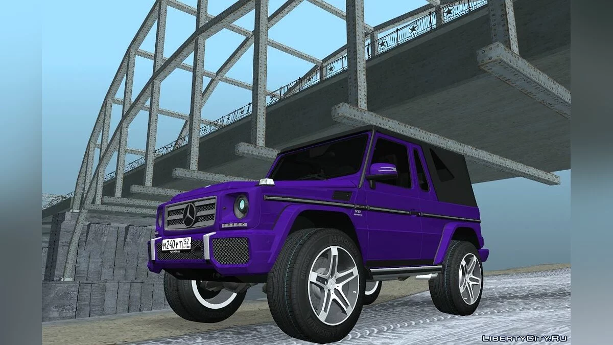 Mercedes-Benz G-класс — кабриолет / GTA San Andreas