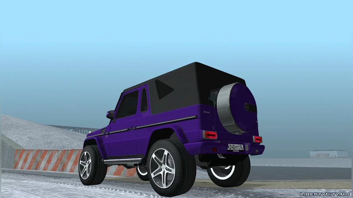 Mercedes-Benz G-класс — кабриолет / GTA San Andreas