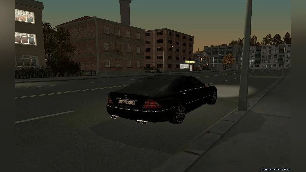 Mercedes-Benz с канала Мастерская Синдиката / GTA San Andreas