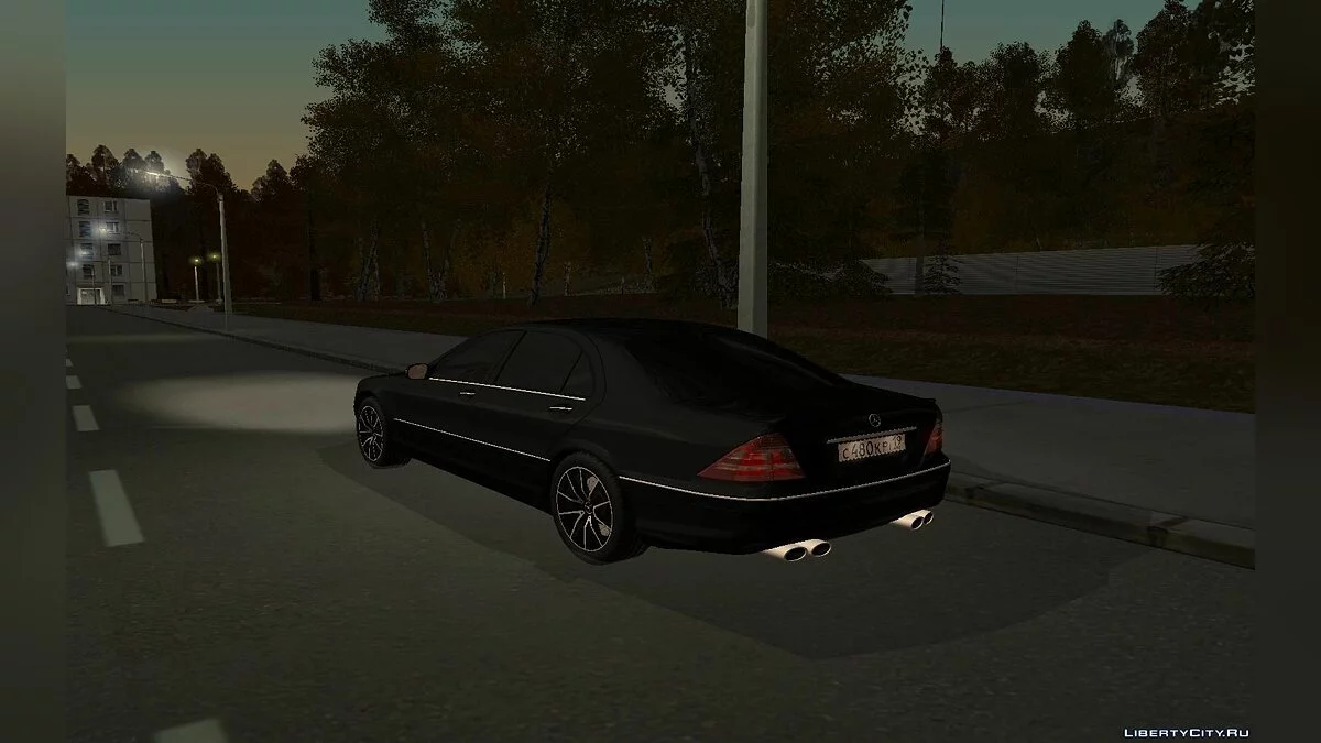 Mercedes-Benz с канала Мастерская Синдиката / GTA San Andreas
