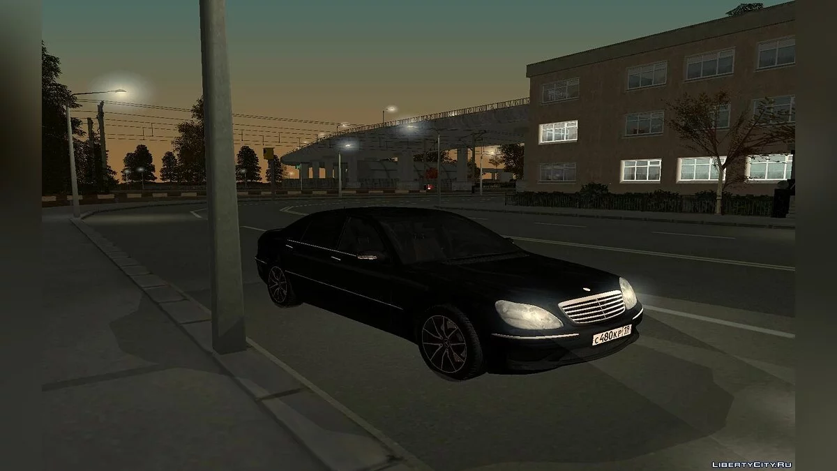 Mercedes-Benz с канала Мастерская Синдиката / GTA San Andreas