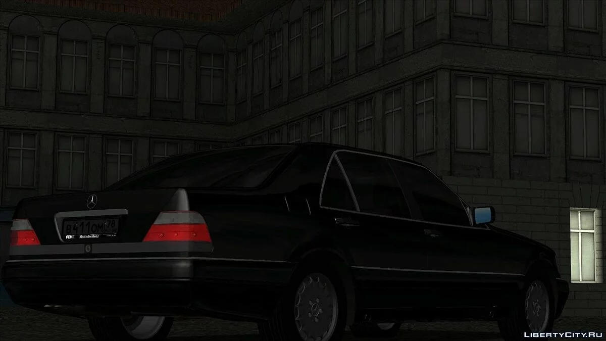 Mercedes-Benz s500 w140 / GTA San Andreas