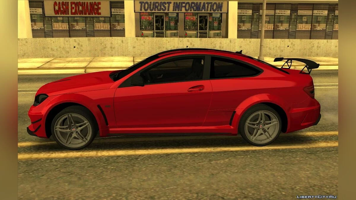 Mercedes-Benz C63 AMG Black Series / GTA San Andreas